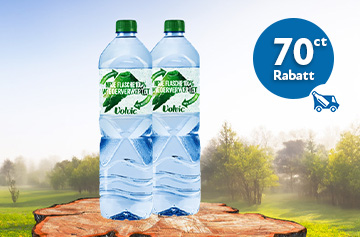 Volvic Naturelle Rabattaktion 70 cent - KW 38 und 39 in 2026